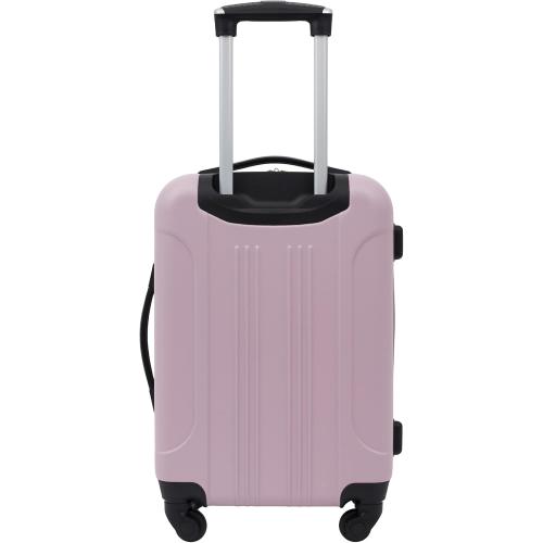 Travelers Club Chicago Hardside Expandable Spinner Luggage, Lilac, 20 Carry-On