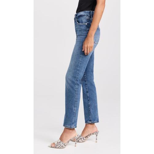 Always Fitting Good Legs Straight Jeans by good american 14/32