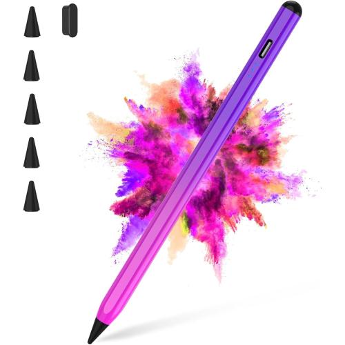 TaIYanG iPad Stylus Pen for iPad 2018-2026, Palm Rejection, Fast Charging