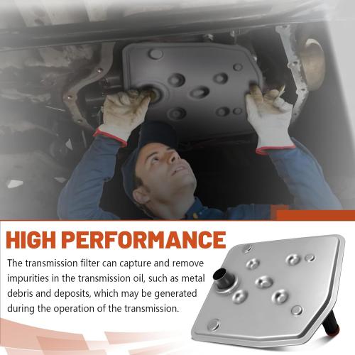 Transmission Filter with Gasket & Valve Body Module Connector & Valve Body Seal for Ford F150 F250 F350 Super Duty Expedition Mustang Lincoln Navigator, 6L2Z-7G276-AA AL3Z-7F401-A BL3Z7A098A FT-188