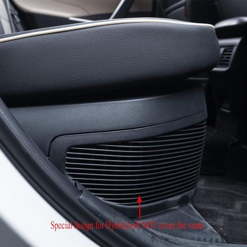 EKR Rav4 Seat Covers for Toyota RAV4 Hybrid 2019-2025(Not for Hybrid/PHEV XSE,SE) Leather Car Truck Seat Cover Full Set for SUV,Waterproof Automotive Seat Protector,Faux Leather(Black/Gray)