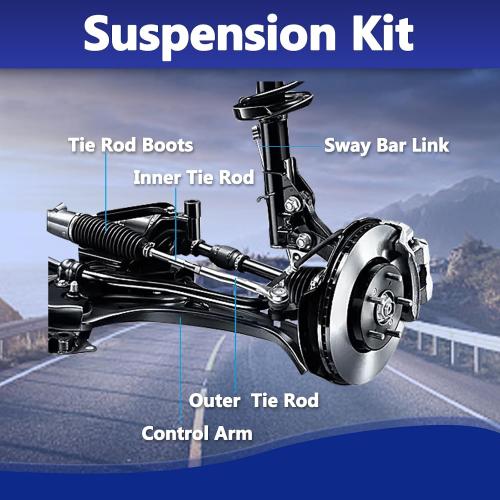 12.64 Front Sway Bar Link K750436 K750437 Stabilizer Sway Bar End Link Compatible with 2011-2014 Hyundai Sonata Limited L4 2.4L GLS without Sport Suspension