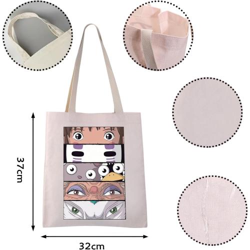 Anime Inspired Tote Bag Anime Lover Gift Sp Away Fans Gift