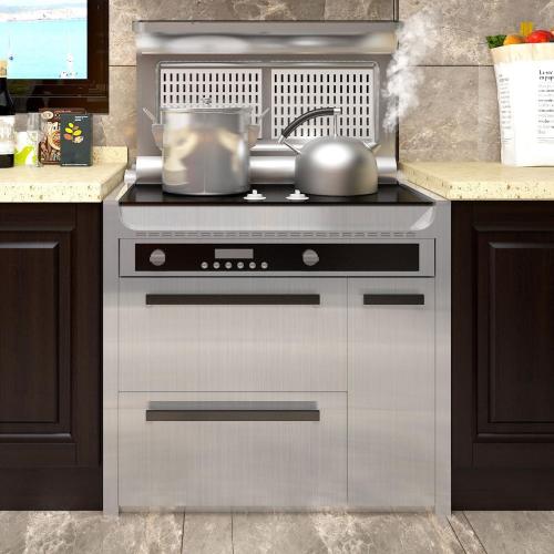 YENHOME Large Size 118x30 inch Brushed Silver Stainless Steel Contact Paper Removable Peel and Stick Wallpaper for Refrigerator Dishwasher Appliances Waterproof Stick on Backsplash Kitchen Wallpaper