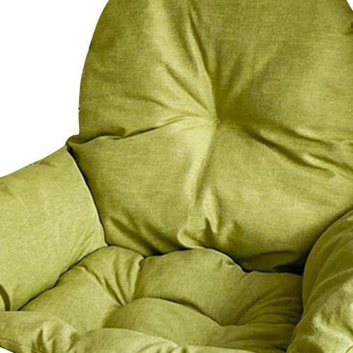 Swing Egg Hammock Chair Cushion Replacement for Bookstore, Library with Invisible Zipper Multifunctional Washable Removable, Green
