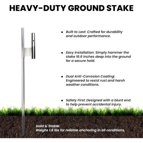 Feather Flag Pole Kit Fits 8FT Swooper Flags, 11FT Tall Aluminum Flagpole Set with Heavy Duty Ground Spike for Business Advertising Flags Custom Feather Flag