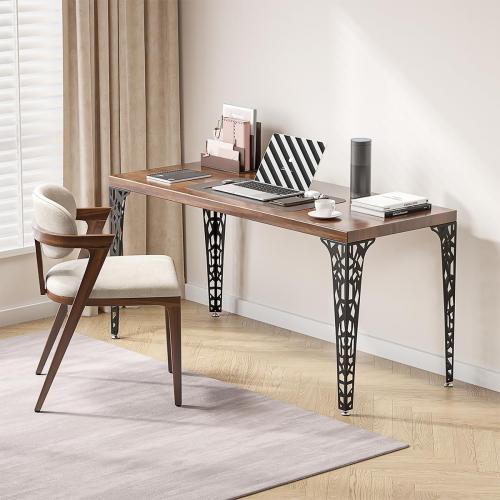 Metal HairpinTable Legs Set of 4–Industrial Dining Furniture Legs, Heavy-Duty V-Shaped Brackets for DIY Coffee Table, Bar Table,Desk,Workbench (Black, 28)