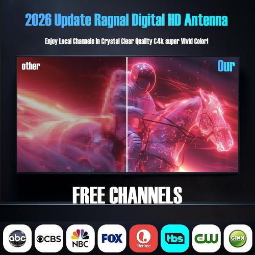 TV Antenna for Smart TV Indoor,TV Antenna for Local Channels