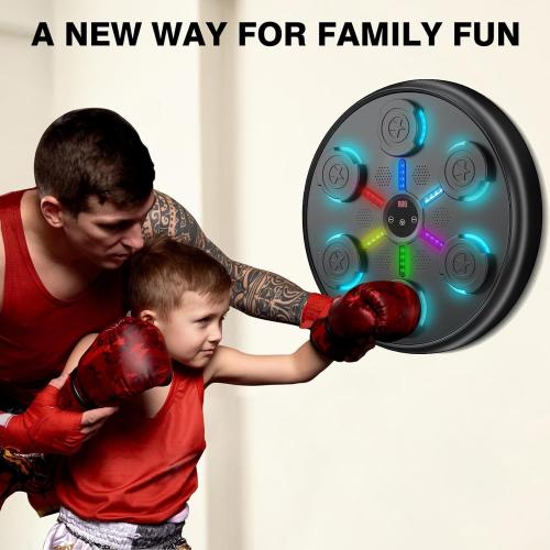 jiaao Music Boxing Machine, Boxing Music Workout Machine for Adults Kids