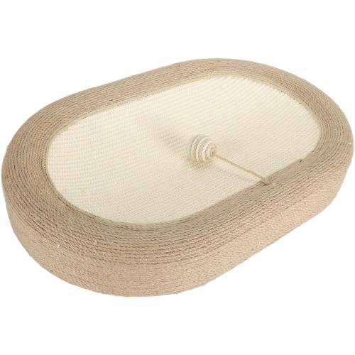 Cat Scratcher Bed, Cat Bed Scratching Board Bowl Sisal Cat Scratcher for Indoor Cats Grinding Claw Cat Scratcher for Small Cat Kitten, Furniture Protector