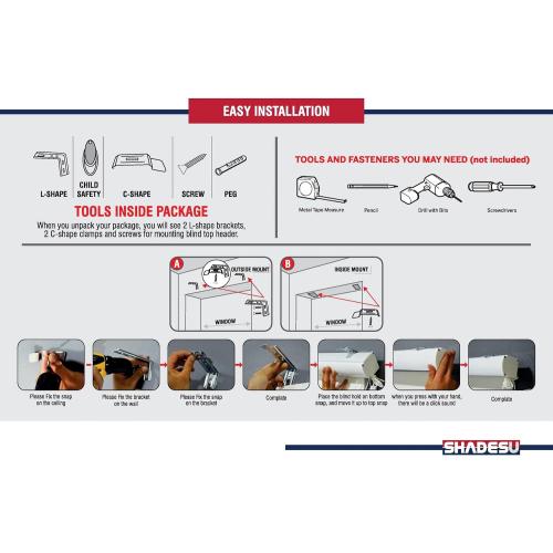 Shadesu Cordless Zebra Blinds for Windows, Dual Layer Free-Stop Zebra Shades, Light Control for Day and Night, Sheer Blinds for Indoor Windows, Bedroom, Kitchen Custom Made