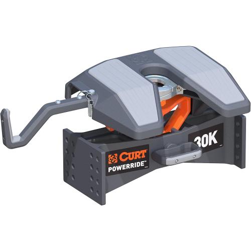 CURT 16315 PowerRide 30K 5th Wheel Hitch Head, Legs or Roller Required, 30,000 lbs