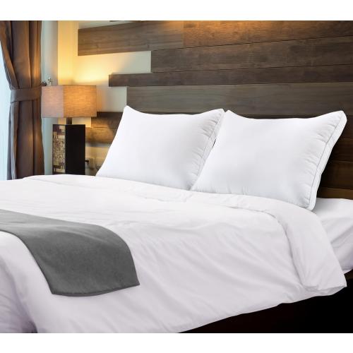 Bed Pillows for Sleeping  (20in x 30in) Size (White), Set of 2, Cooling Hotel Quality, Gusseted Pillow for Back, Stomach or Side Sleepers