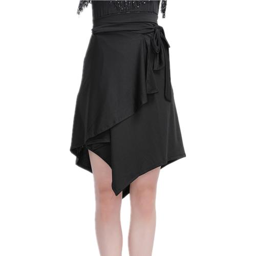 Women 2XL Latin Salsa Tango Dance Skirt Dress Skate Wrap Scarf Dancewear Swing Rumba ChaCha Ballroom Costume