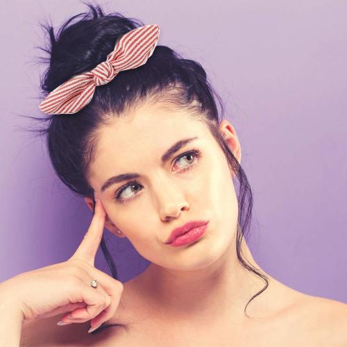 Yaomiao 12 Pcs Bow Scrunchies Bunny Ear Elastic Hair Ties Women,Wave Point