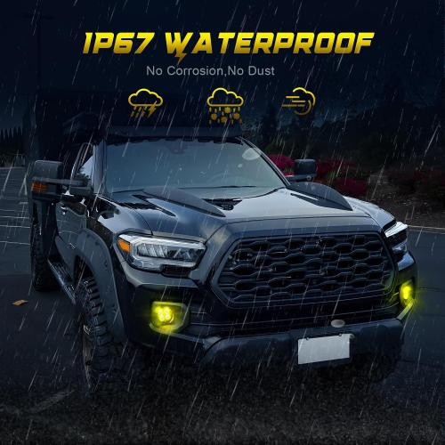 LED Fog Lights for Tacoma 2012-2023 Tundra 2014-2021
