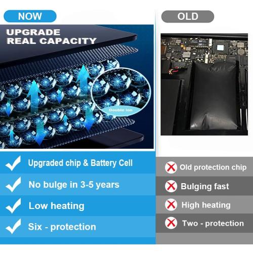 Battery A1964 for MacBook Pro 13 Inch A1989 (Mid 2018, 2019) MacBook Pro 13 Inch A2251 (2020), A1964 Laptop Battery Replacement EMC 3214 EMC 3358 EMC 3348