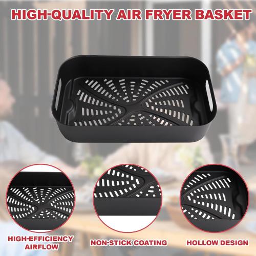 Cooking Pot and Combo Crisper Basket for Ninja Foodi FG551 DG551 DG651 | Non-Stick Air Frying Pot and Basket for Ninja Foodi Smart XL Indoor Grill Accessories