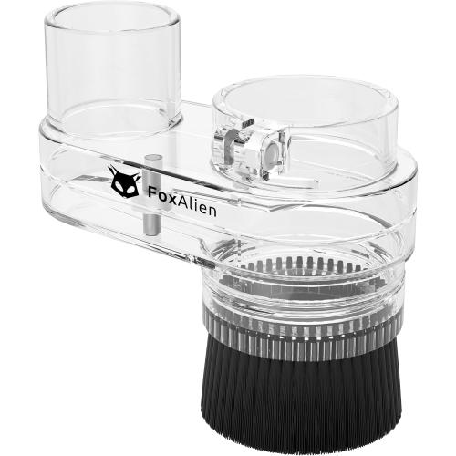 FoxAlien 42mm Diameter Dust Shoe for Mastuer Pro, Masuter 4040 CNC Router Machine with 60W 42mm Spindle Motor, Hose Diameter 38mm