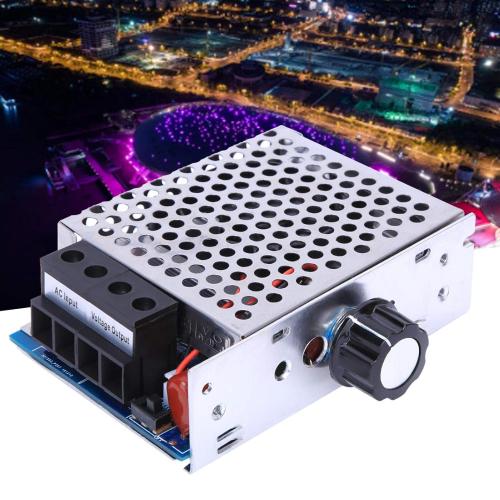 AC 110V 230V 10000W Voltage Regulator, Electronic Thyristor Voltage Regulator, SCR Voltage Regulator Dimmer, Motor Speed Controller