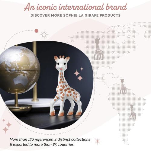 Sophie la Girafe | Born in Paris | Since 1961 | Gift Ready Packaging | (616400) | Includes Authenticator Feature