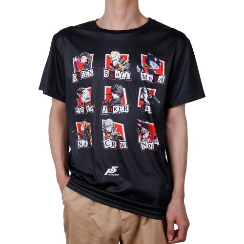 Persona 5 Shirt P5 Mens Womens Boys Girls Short SleeveT-Shirt (3XL)