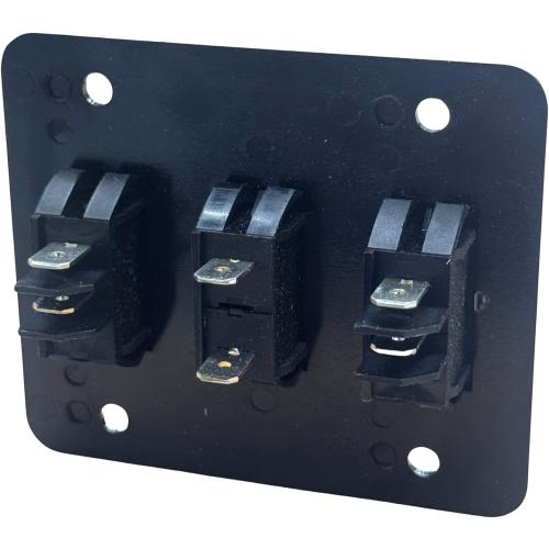 Suburban 233111 Water Heater On/Off Wall Switch – Gas & Eletric Models - Black RV Interior Control Switch for Suburban DEL Tank Water Heaters – Replacement Wall Mount Toggle Switch