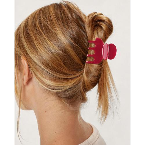 MAORULU 1.85 Small Acetate Hair Claw Clip for Thin & Medium Hair