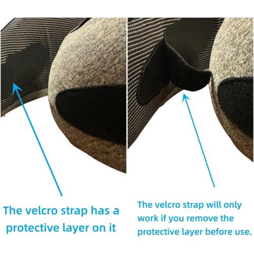 WEERSHUN Travel Pillows for Airplanes,2024 New Travel Pillow,Travel Neck Pillow Airplane Memory Foam Travel Pillow Neck Pillow for Traveling Suitable for Airplanes,Offices and Cars