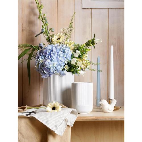 LE TAUCI Utensil Holder, 7.3 5.4 Ceramic Kitchen Utensil Holder for Countertop, Large Cooking Utensil Crocks for Kitchen Counter Decor, Morden Utensil Organizer for Spatula, Set of 2, White