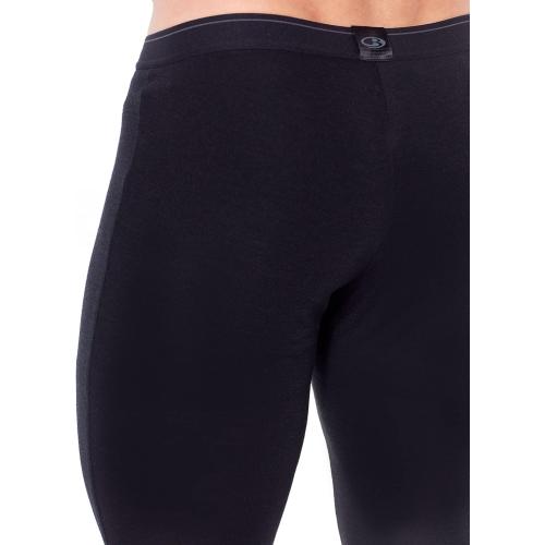 Size Medium Icebreaker Merino Mens Everyday Cold Weather Leggings-Wool Base Layer Thermal Pants