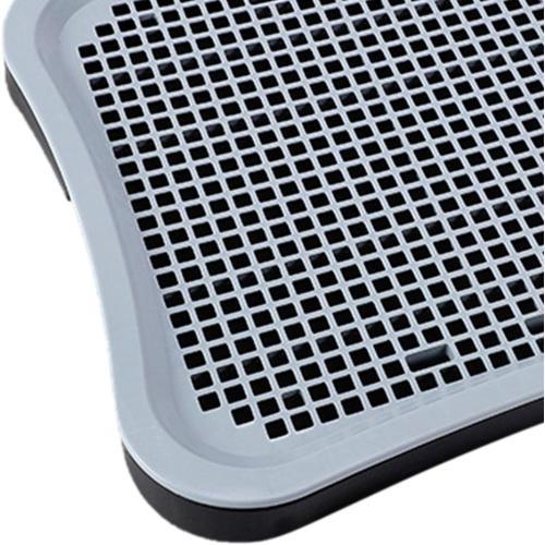 Pet Pee Toilet Puppy Potty Tray Easy to Clean Litter Bedding Box Potty Trainer Training Pads for Pets Accessories Kitten Bunny Small Animals, Black