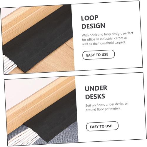 Cable Grip Strip Carpet Protector Self-Adhesive Wire Cover for Management for Desks and Floors No Damage Installation