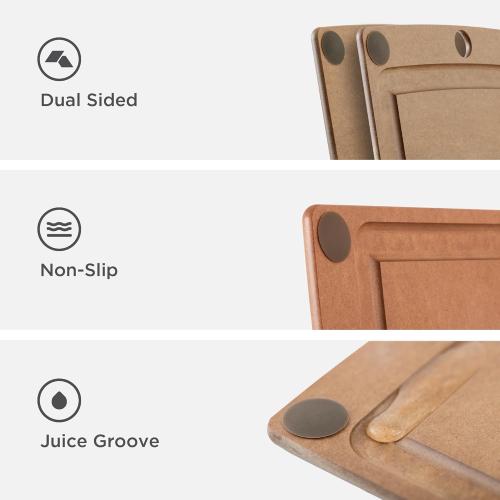 Epicurean All-in-One 14.5 × 11.25 Cutting Board, Nutmeg