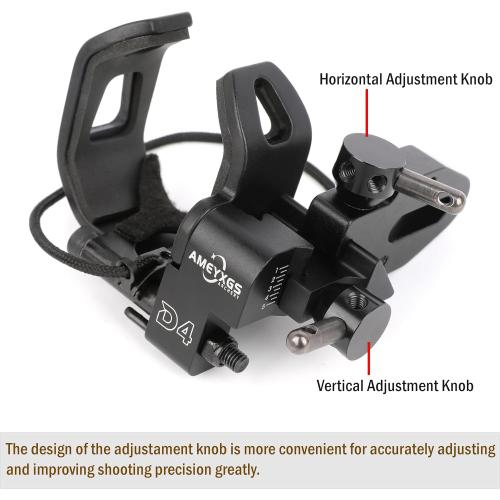 ZSHJGJR Archery Drop Fall Away Arrow Rest Micro Adjustable Right Hand for Compound Bow Hunting Shooting Accessories