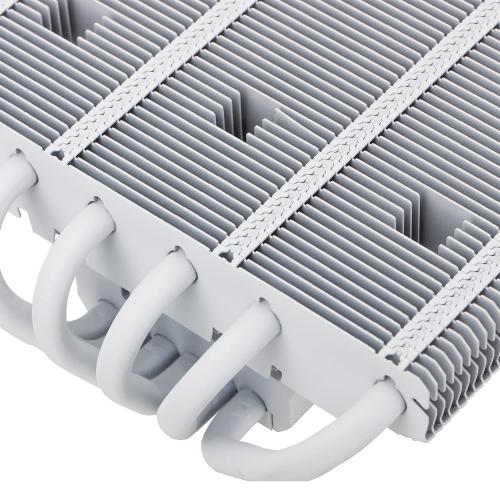 Color White Thermalright AXP120-X67 White ARGB Low Profile CPU Air Cooler with Quite TL-C12015W-S PWM Fan, 6 Heat Pipes, 67mm Height, for AM4/ AM5/Intel LGA 1700/1851/1150/1151/1155/1156/1200/2011,5V ARGB Light