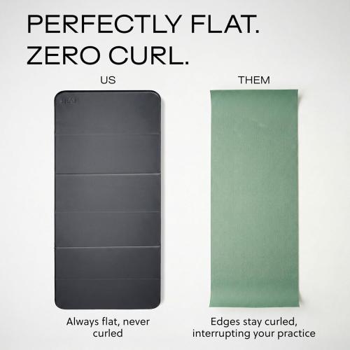 Stakt The Original Foldable Yoga Mat, Premium Foldable Exercise & Workout Mat with Non-Slip Surface, Lightweight Portable for Studio or Home Use, As Seen on Shark Tank