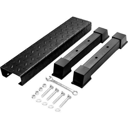 Steel Calf Raise Block – Heavy Duty Calf Stretch Platform for Seated & Standing Calf Raises, Calf Extension, Dumbbell Calf Raise & Leg Strength Training Equipment for Home Gym