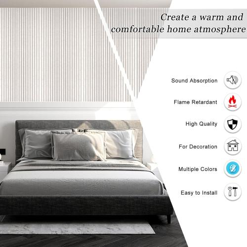 10 Pack Large Acoustic Panels, 48X24X0.4 Sound Proof Foam Panels for Walls, Sound Dampening Panels, Sound proof panels for walls, Soundproof Wall Panels for Home Studio&Office Decor.(Light camel)