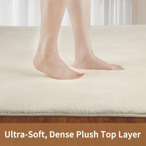 Sour Lemon 8x10 Area Rugs for Living Room, Soft Large Area Rug Fluffy Rugs for Bedroom，Machine Washable Area Rug Non Slip Carpet Rug for Living Room Playroom Kids Room Home Decor