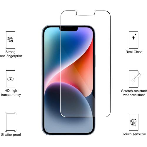 Ailun Screen Protector   Camera Lens Protector for iPhone 14, 3 3 Pack