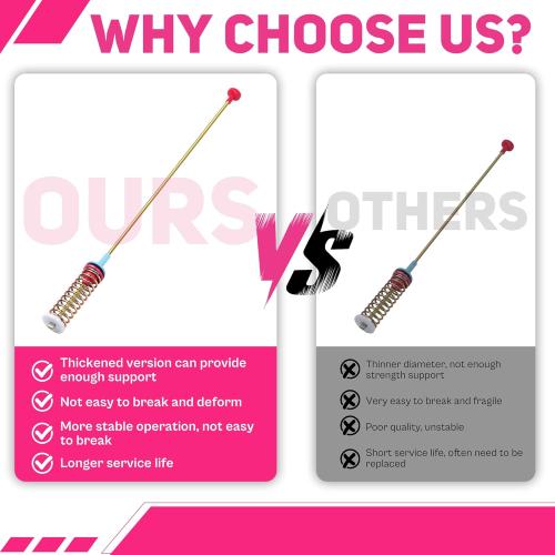 WA54R7200AV/US DC97-16350V Washer Suspension Rods Compatible with Sam.sung Washer WA54R7200AW/US WA5AR7200AV/US WA54R7600AV/US WA54R7600AW/US WA54R7600AC/US (OEM) 27.6 Inch