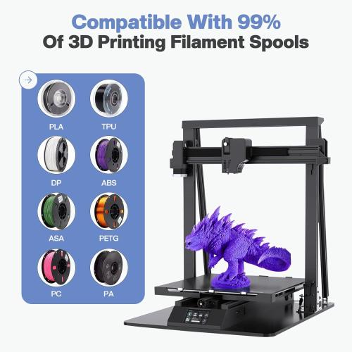 20 Pack 3D Filament Storage Bags, Vacuum Sealed & Light-Proof Reusable Bags for 1.75mm 2.85mm 3D Printer Filament (12.6x13.4 Inch) - Pump Not Included