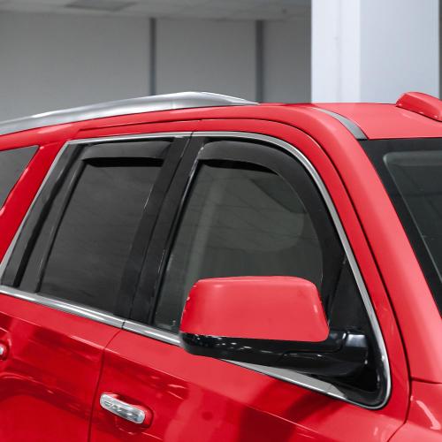 Voron Glass in-Channel Extra Durable Rain Guards for Chevrolet (Chevy) Suburban 2015-2020, Window Deflectors, Vent Window Visors, 4 Pieces - 200539
