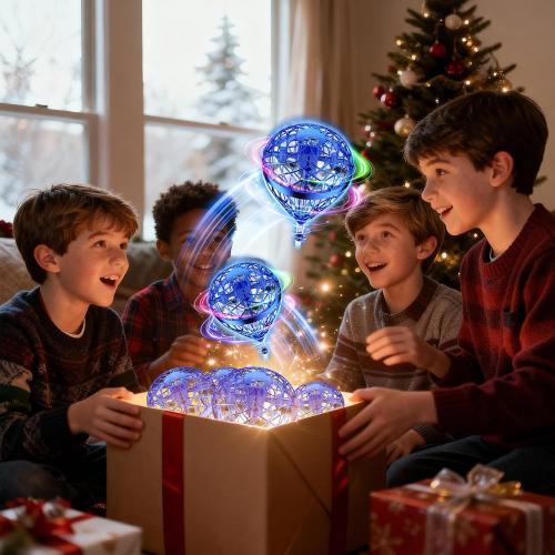 2025 AI Flying Orb Ball Toy, Galactic Fidget Spinner, Mini Drones Toys for 6 7 8 9 10 11 12  Year Old Boys Girls Children Indoor Outdoor Toys