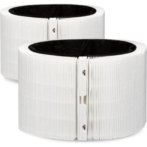 2Pack Blue Signature Filter Compatible with Large Model Air Purifier Pollen, Dust, Smoke, Pet Hair & Odors Air Purifier Filter
