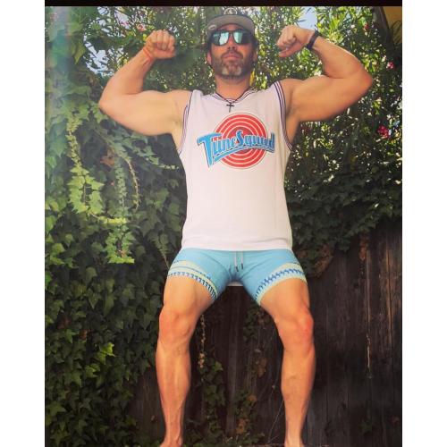 Size M/L Blue maamgic Mens 5 Gym Running Shorts for Men 2 in 1 Quick Dry Workout Athletic Shorts