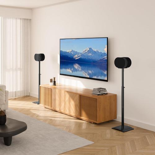 Mounting Dream Speaker Stands for Sonos Era 300, Height Adjustable Up to 42.4'', Set of 2 Surround Sound Speaker Stand with Cable Management for Sonos Era 300 Wireless Speaker,13.2 LBS Loading MD5416