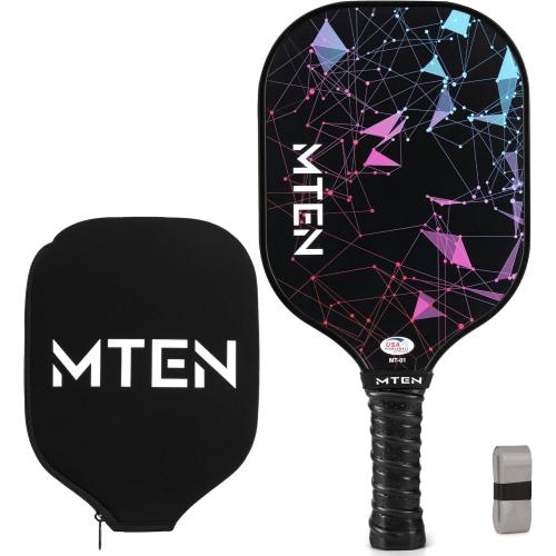 Pickleball Paddles, USAPA Approved Fiberglass Surface Pickleball Set with Pickleball Rackets, Pickleball Paddles Set ​for Men Women