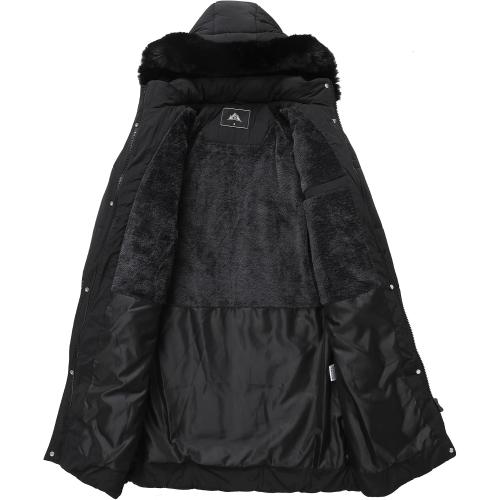 GOLDLADIES Women's Winter Coat Long Waterproof Parka - Warm Snow Winter Jacket for Women, Cold Weather Outerwear XXL